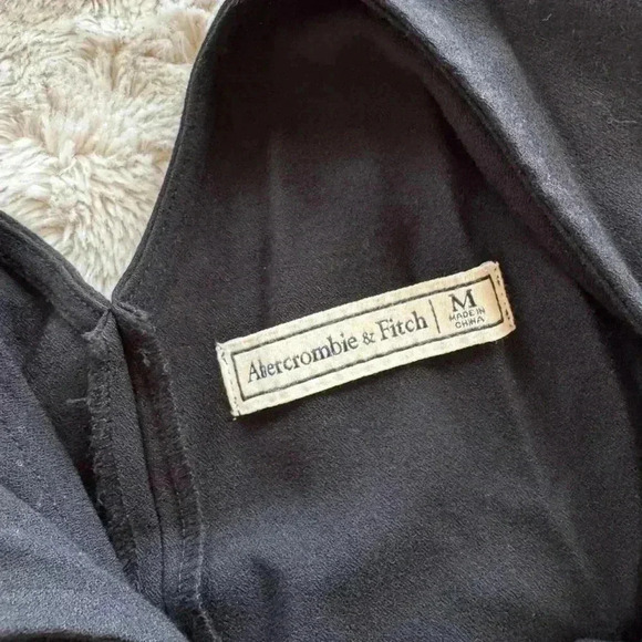 Abercrombie & Fitch Black Dress with Lace size M - Picture 3 of 3